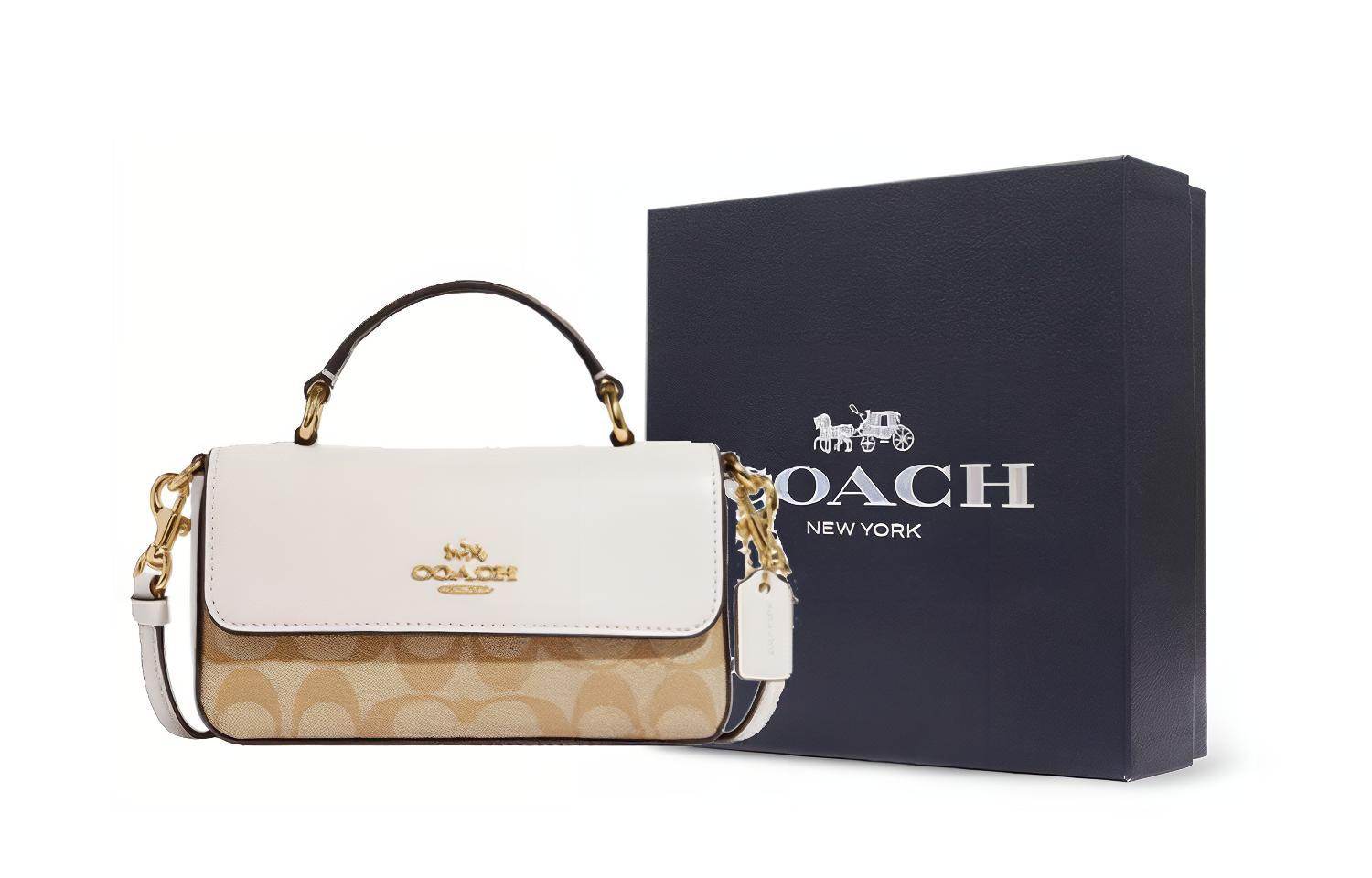 Сумка женская Coach Josie 18 Moonlight Box Classic Old - Boxette Shop